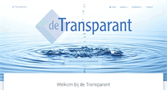 Desktop Screenshot of detransparant.nl